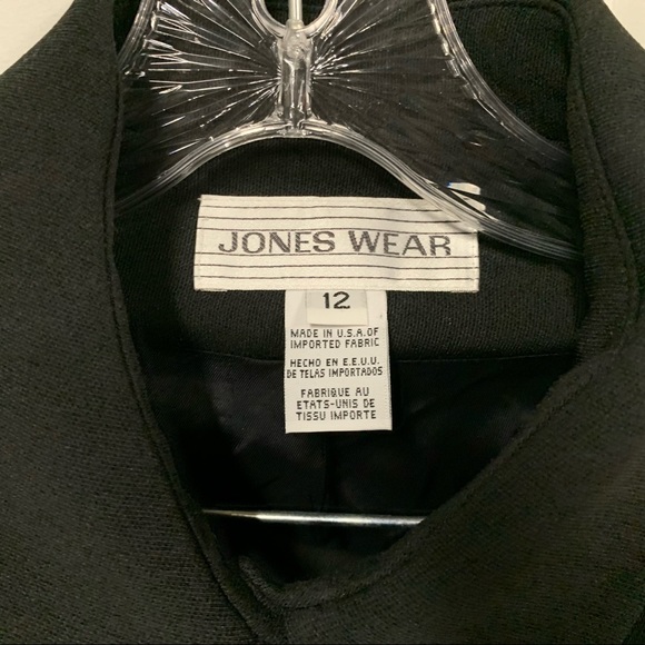 Charcoal Business Suit Jones NY (Jones Wear) Size 10/12 - Picture 3 of 16